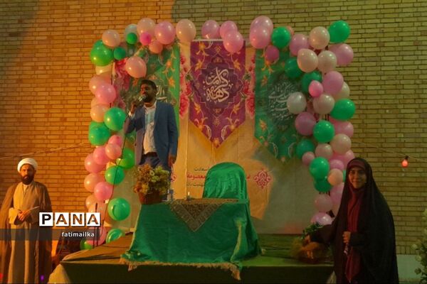 جشن بزرگ دهه کرامت در سالن ورزشی الزهرا شهرستان فیروزکوه