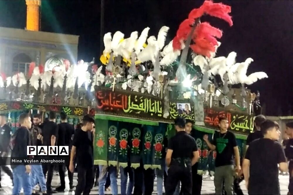 آیین علم و علامت کشی محرم در پیشوا
