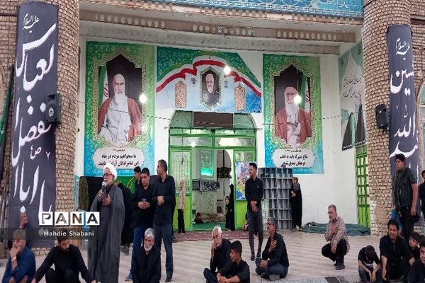 حضور هیات مذهبی شهر فرح دشت در امامزاده سید محمد کاشمر