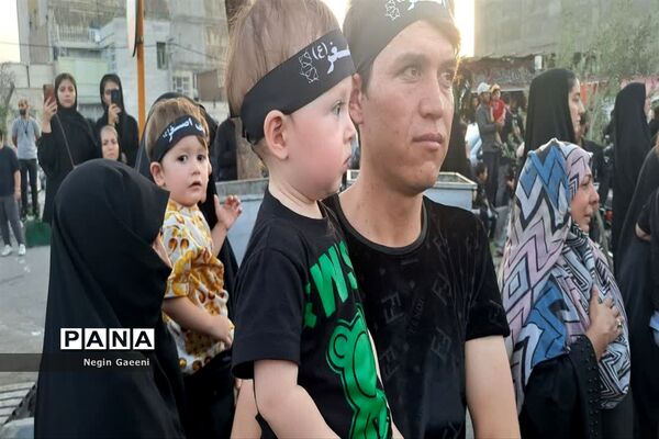 کاروان نمادین «اسرای کربلا» هیات دخیل العباس