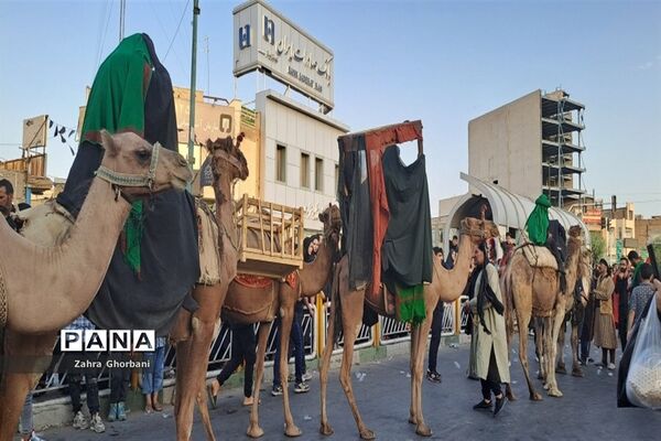 کاروان نمادین «اسرای کربلا» هیات دخیل العباس