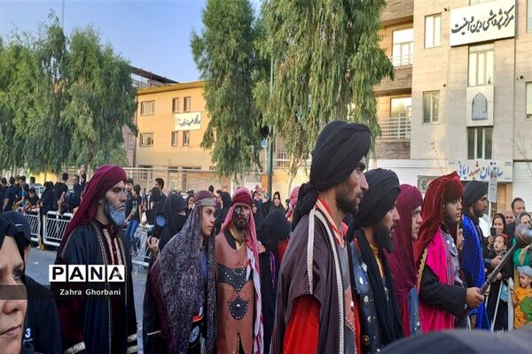 کاروان نمادین «اسرای کربلا» هیات دخیل العباس