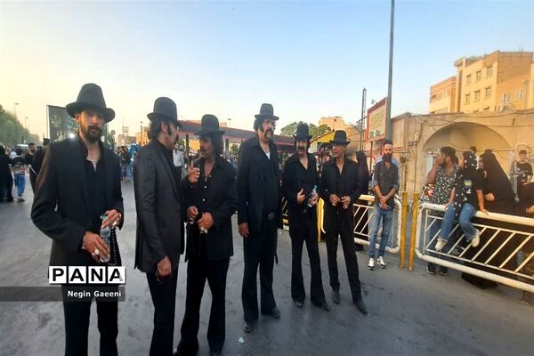 کاروان نمادین «اسرای کربلا» هیات دخیل العباس