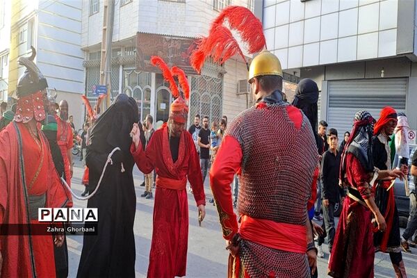 کاروان نمادین «اسرای کربلا» هیات دخیل العباس