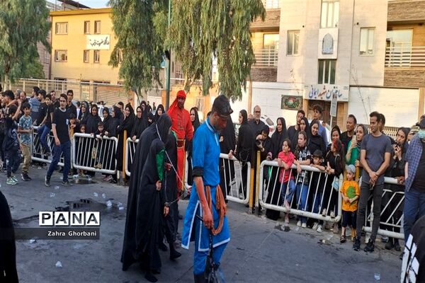کاروان نمادین «اسرای کربلا» هیات دخیل العباس