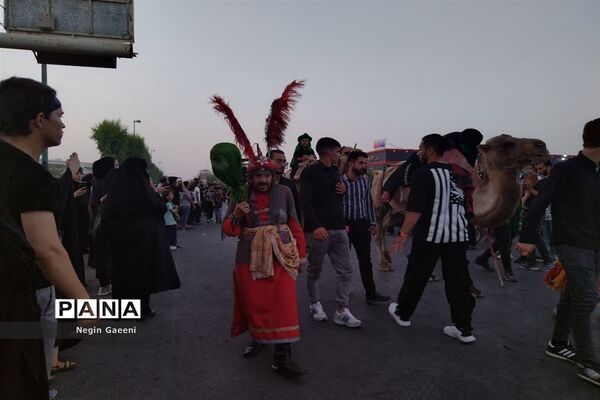 کاروان نمادین «اسرای کربلا» هیات دخیل العباس