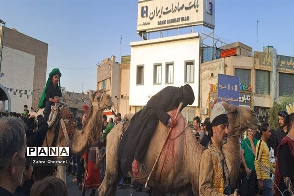 کاروان نمادین «اسرای کربلا» هیات دخیل العباس