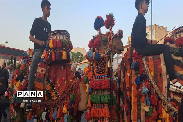 کاروان نمادین «اسرای کربلا» هیات دخیل العباس