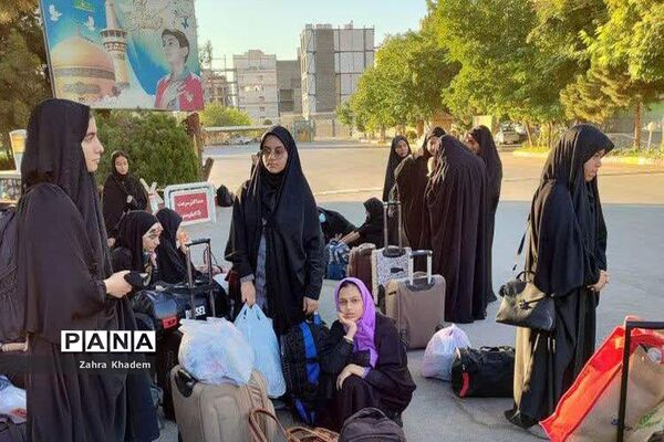 سومین کاروان دانش‌آموزان زیارت‌اولی استان بوشهر در مشهد مقدس