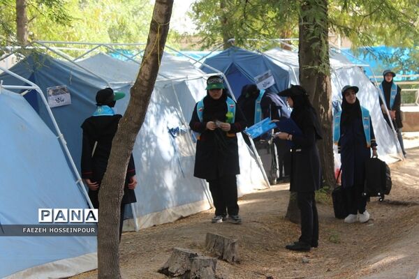 افتتاحیه دور دوم اردوی استانی یاور مربیان پیشتاز دختر شهرستان‌های استان تهران