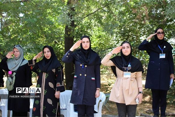 افتتاحیه دور دوم اردوی استانی یاور مربیان پیشتاز دختر شهرستان‌های استان تهران
