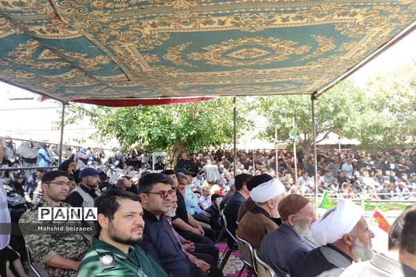 برگزاری مراسم شبیه‌خوانی در روستای عبدالله‌آباد نیشابور