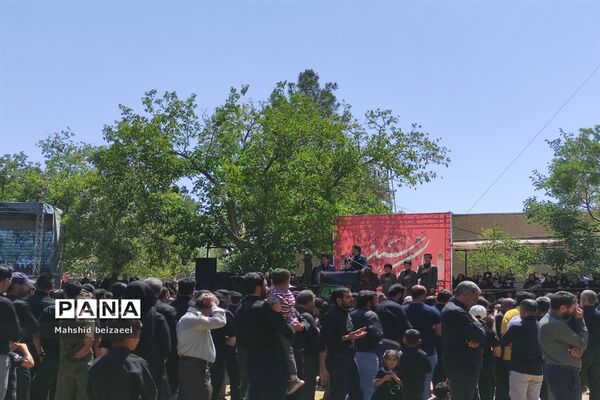 برگزاری مراسم شبیه‌خوانی در روستای عبدالله‌آباد نیشابور