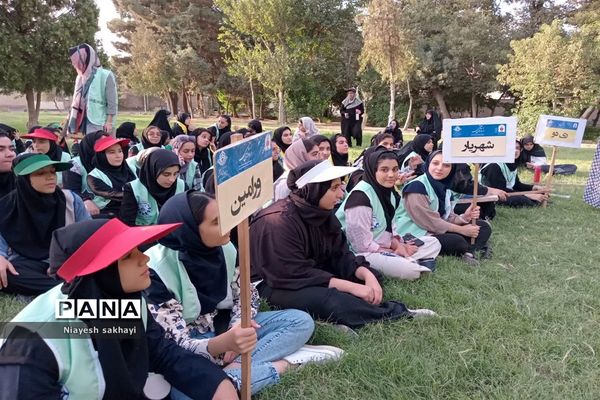 مسابقات ورزشی در اردوی یاور‌مربیان دختر شهرستان‌های استان تهران