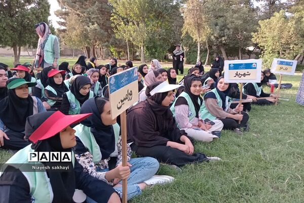 مسابقات ورزشی در اردوی یاور‌مربیان دختر شهرستان‌های استان تهران