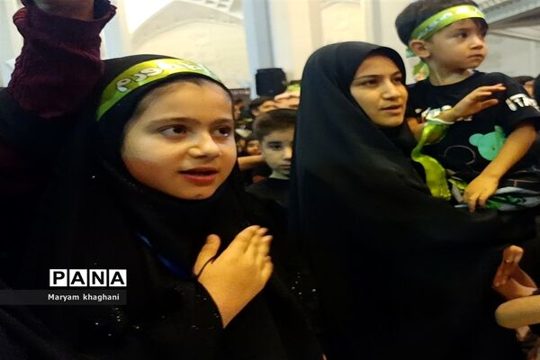 اجتماع  و عزاداری سربازان ظهور امام زمان(عج) در حرم مطهر احمد ابن موسی (ع)