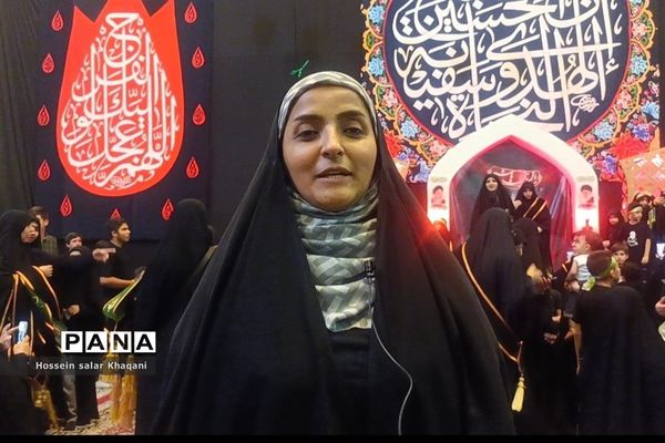 اجتماع  و عزاداری سربازان ظهور امام زمان(عج) در حرم مطهر احمد ابن موسی (ع)