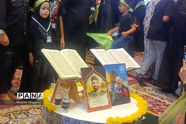 اجتماع  و عزاداری سربازان ظهور امام زمان(عج) در حرم مطهر احمد ابن موسی (ع)