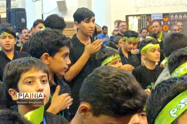 اجتماع  و عزاداری سربازان ظهور امام زمان(عج) در حرم مطهر احمد ابن موسی (ع)