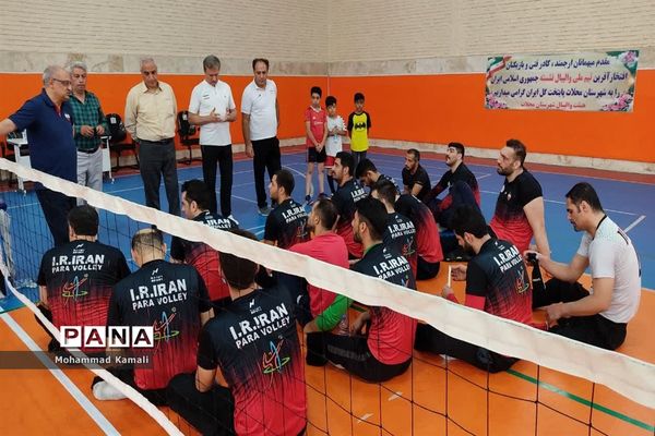 اردوی آمادگی تیم ملی والیبال نشسته مردان به میزبانی استان مرکزی