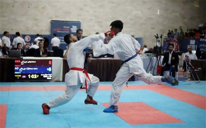 ‌میهن آریو قهرمان لیگ کاراته وان پسران ایران شد