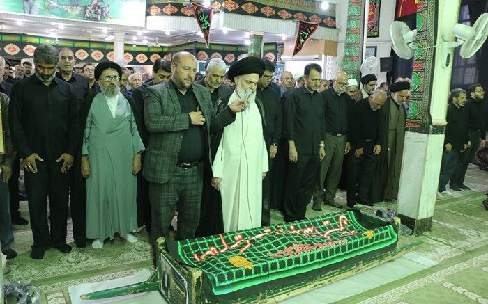 پیکر خیّر مدرسه‌ساز «سید محمود برقعی» در قم خاکسپاری شد
