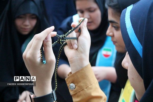 اختتامیه دوره دوم از اردوی استانی یاور مربیان پیشتاز دختر شهرستان‌های استان تهران