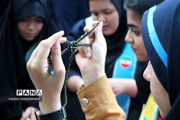 اختتامیه دوره دوم از اردوی استانی یاور مربیان پیشتاز دختر شهرستان‌های استان تهران