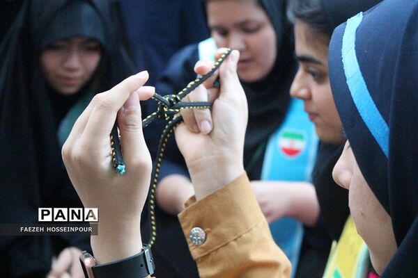 اختتامیه دوره دوم از اردوی استانی یاور مربیان پیشتاز دختر شهرستان‌های استان تهران