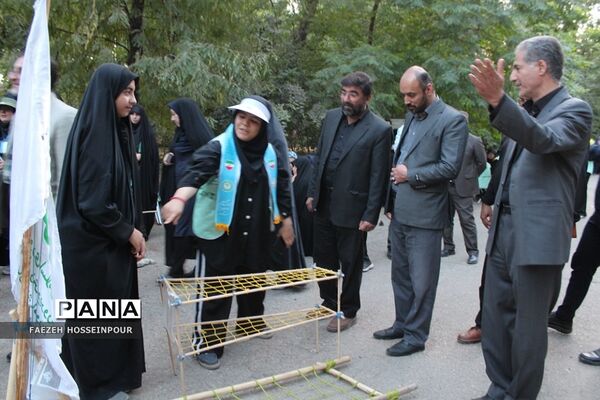 اختتامیه دوره دوم از اردوی استانی یاور مربیان پیشتاز دختر شهرستان‌های استان تهران