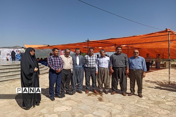 آیین افتتاحیه اردوهای راهیان نور دانش‌آموزی مناطق عملیاتی غرب و شمال غرب کشور