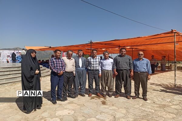 آیین افتتاحیه اردوهای راهیان نور دانش‌آموزی مناطق عملیاتی غرب و شمال غرب کشور