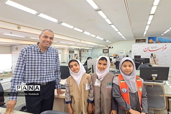 ‌حضور خبرنگاران پانا استان خراسان رضوی در دفتر روزنامه خراسان