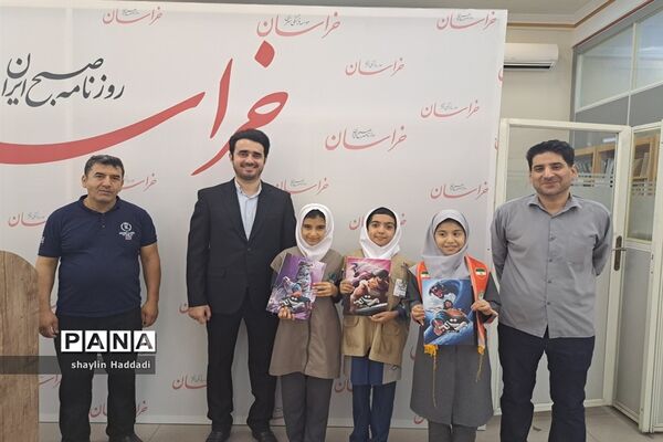 ‌حضور خبرنگاران پانا استان خراسان رضوی در دفتر روزنامه خراسان