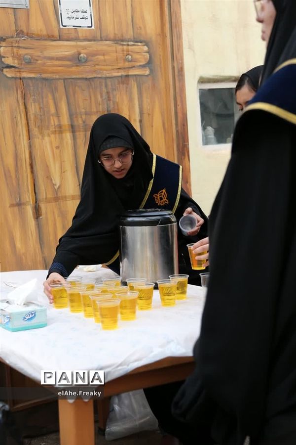 مراسم عزاداری هیات بنات‌الحسین (ع) قم