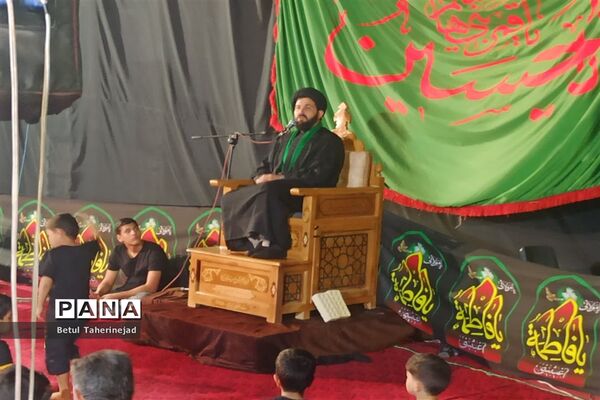 برگزاری یادواره شهدا در شهرستان خاتم