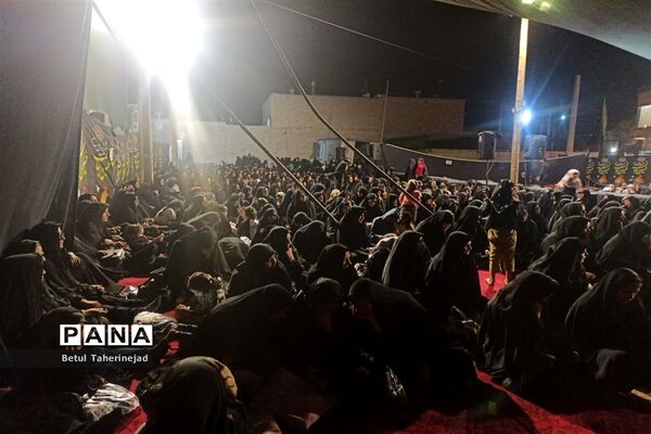 برگزاری یادواره شهدا در شهرستان خاتم