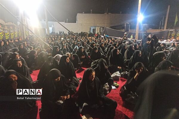 برگزاری یادواره شهدا در شهرستان خاتم