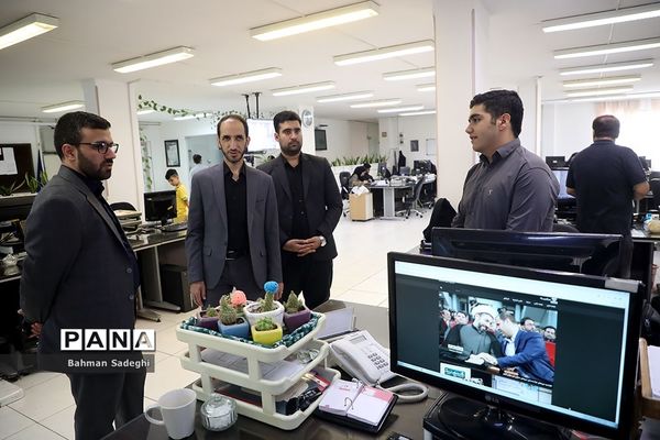 بازدید معاون آموزش متوسطه وزارت آموزش و پرورش از خبرگزاری پانا