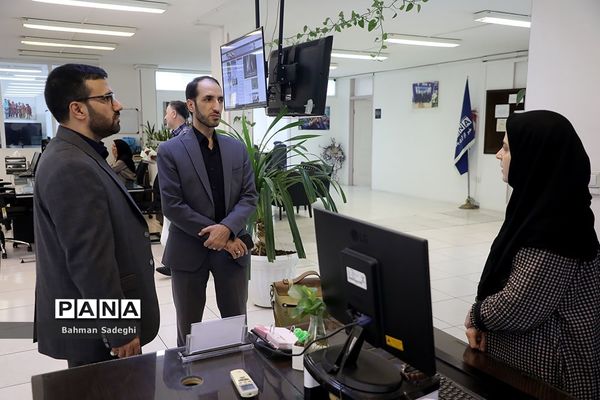 بازدید معاون آموزش متوسطه وزارت آموزش و پرورش از خبرگزاری پانا