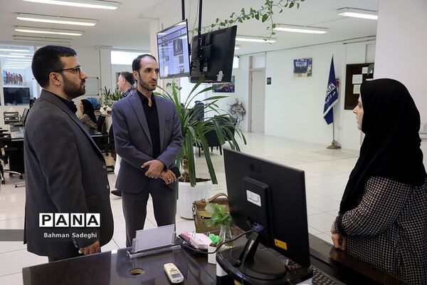 بازدید معاون آموزش متوسطه وزارت آموزش و پرورش از خبرگزاری پانا