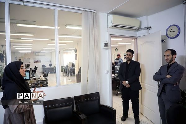 بازدید معاون آموزش متوسطه وزارت آموزش و پرورش از خبرگزاری پانا