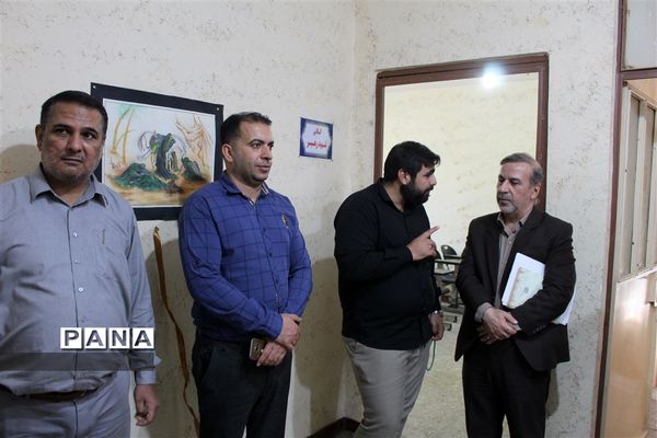 آیین افتتاح مدرسه رسانه‌ای دانش‌آموز شهید‌یوسف برتینا