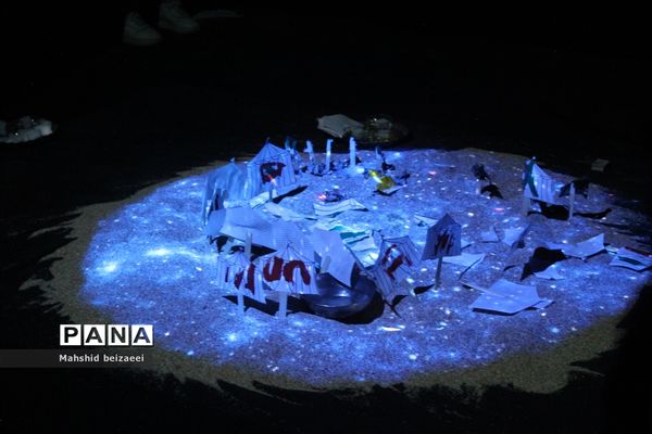 اجرای تئاتر دایره با حضور استاد رضا صابری در تالار نوری مشهد