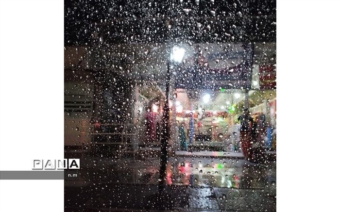 باران تابستانی خیابان‌های شهرکرد را نمدار کرد
