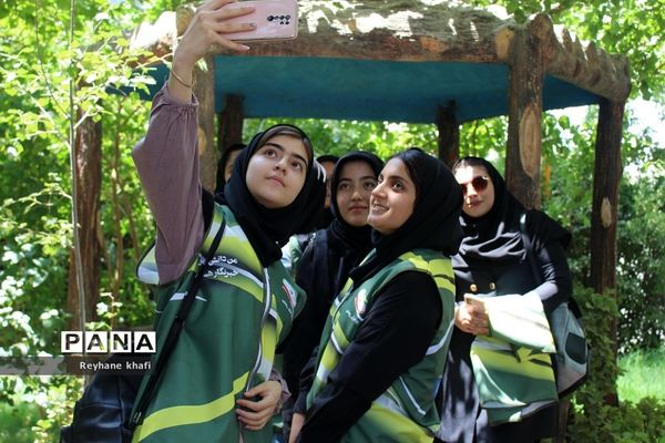 اردوی آموزشی و تفریحی خبرنگاران دختر پانا شهرستان‌های استان تهران