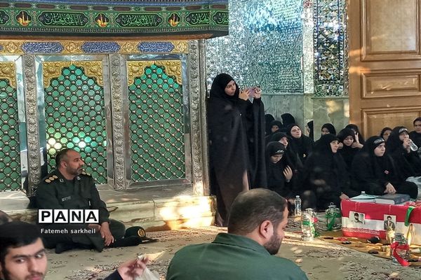 مراسم بزرگداشت شهدای مدافع حرم در شهرستان رباط‌کریم