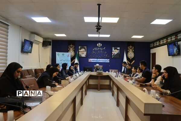 آیین تجلیل از دانش‌آموز خبرنگاران پانا استان البرز در روز خبرنگار