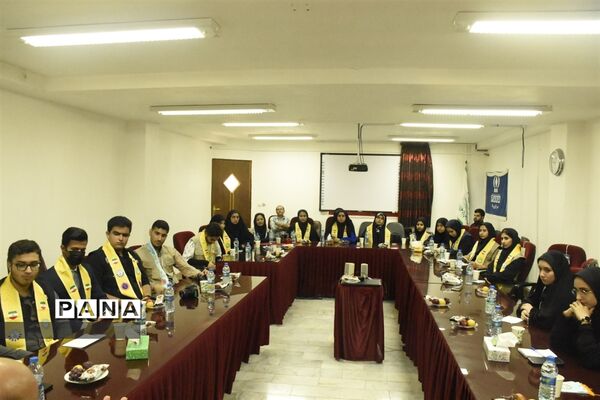 آیین تجلیل از دانش‌آموزان خبرنگار پانا