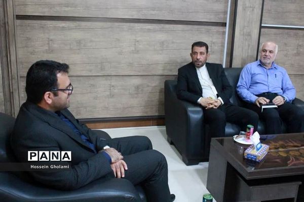 دیدار معاون سیاسی، امنیتی استانداری بوشهر با رئیس دانشگاه فرهنگیان استان بوشهر